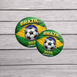 Brazil World Cup 2026 Pin