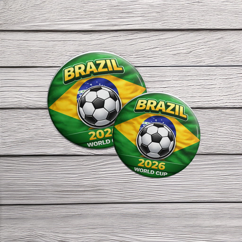 Brazil World Cup 2026 Pin