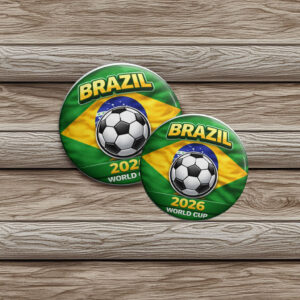 Brazil World Cup 2026 Pin