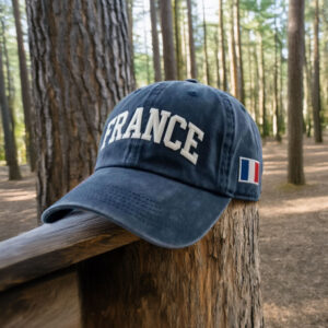 Embroidered Soccer 2026 France Flags Hat