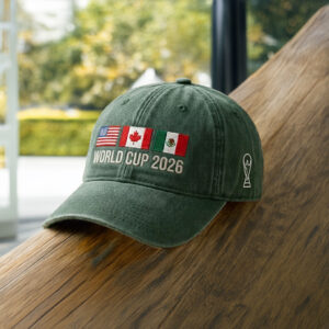Embroidered World Cup 2026 Cap