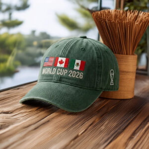 Embroidered World Cup 2026 Cap
