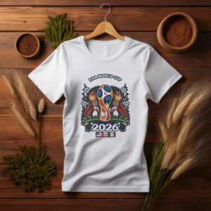 FIFA World Cup 2026 Soccer Trophy Football T-Shirt