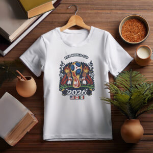FIFA World Cup 2026 Soccer Trophy Football T-Shirt