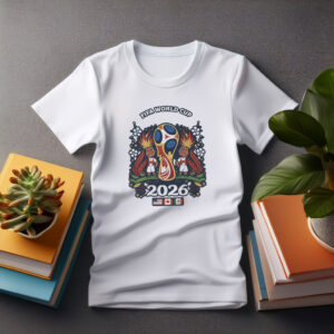 FIFA World Cup 2026 Soccer Trophy Football T-Shirt