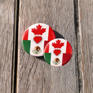 Flag Pin Button – World Cup 2026