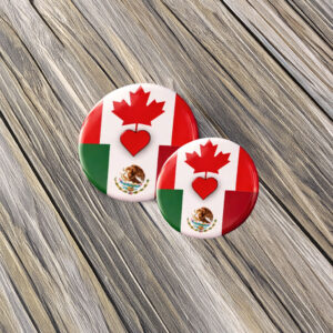 Flag Pin Button – World Cup 2026