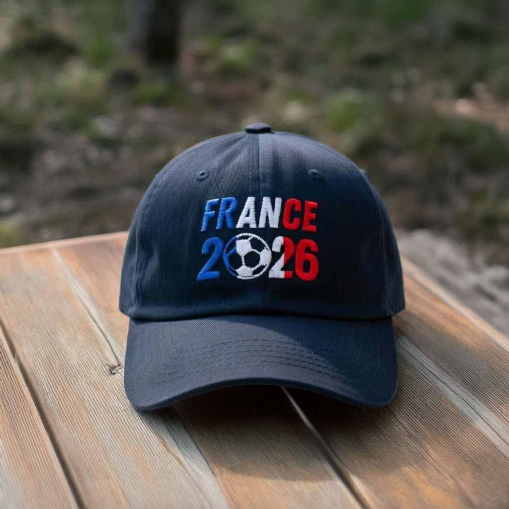 France 2026 World Cup Soccer Embroidered Hat