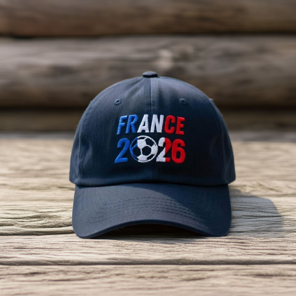 France 2026 World Cup Soccer Embroidered Hat