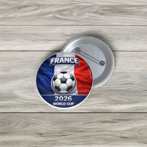 France World Cup 2026 Pin Button