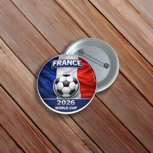 France World Cup 2026 Pin Button