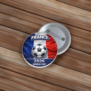 France World Cup 2026 Pin Button