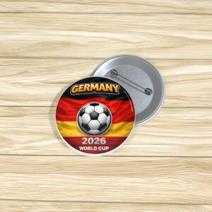 Germany 2026 World Cup Pin Buttons