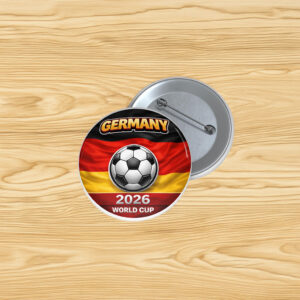 Germany 2026 World Cup Pin Buttons