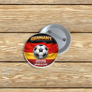 Germany 2026 World Cup Pin Buttons
