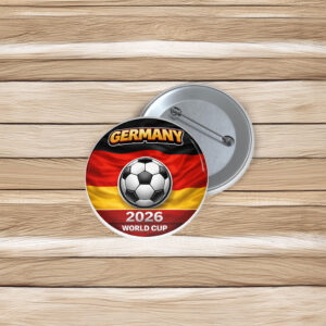 Germany 2026 World Cup Pin Buttons