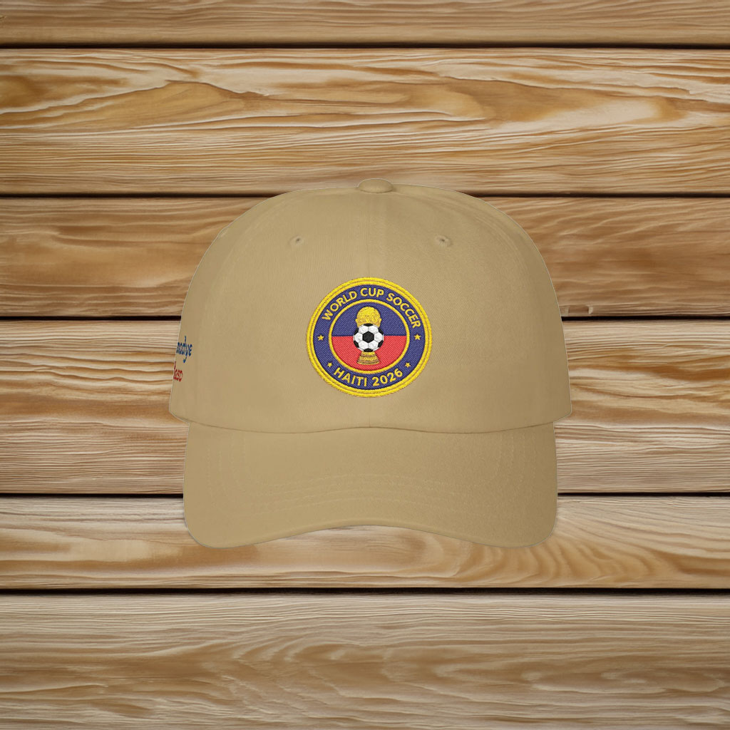 Haiti 2026 World Cup Embroidered Baseball Cap