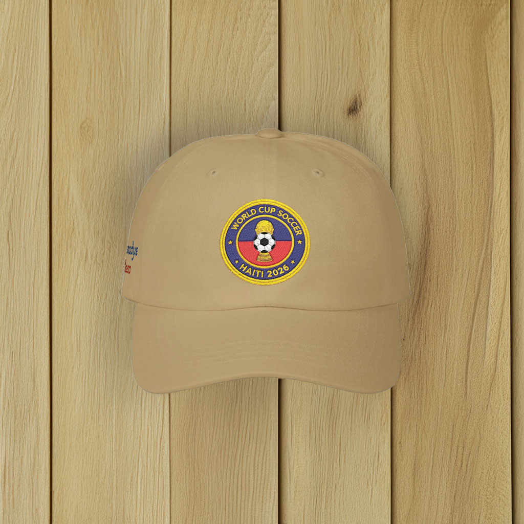 Haiti 2026 World Cup Embroidered Baseball Cap