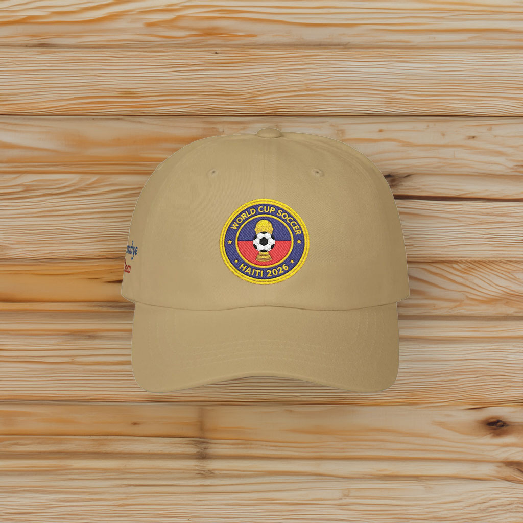 Haiti 2026 World Cup Embroidered Baseball Cap