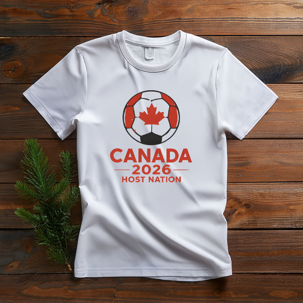 Host Nation Canada Soccer Tee