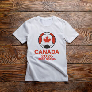 Host Nation Canada Soccer Tee