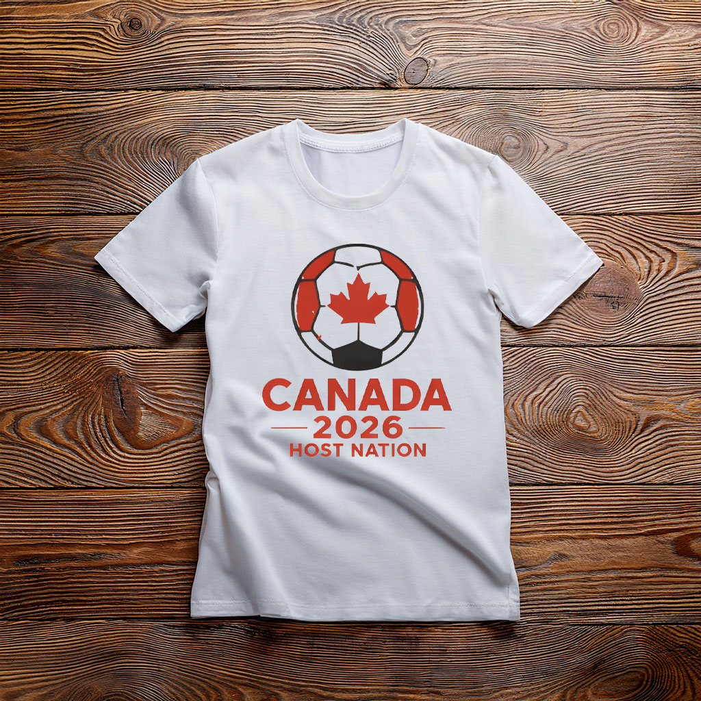 Host Nation Canada Soccer Tee