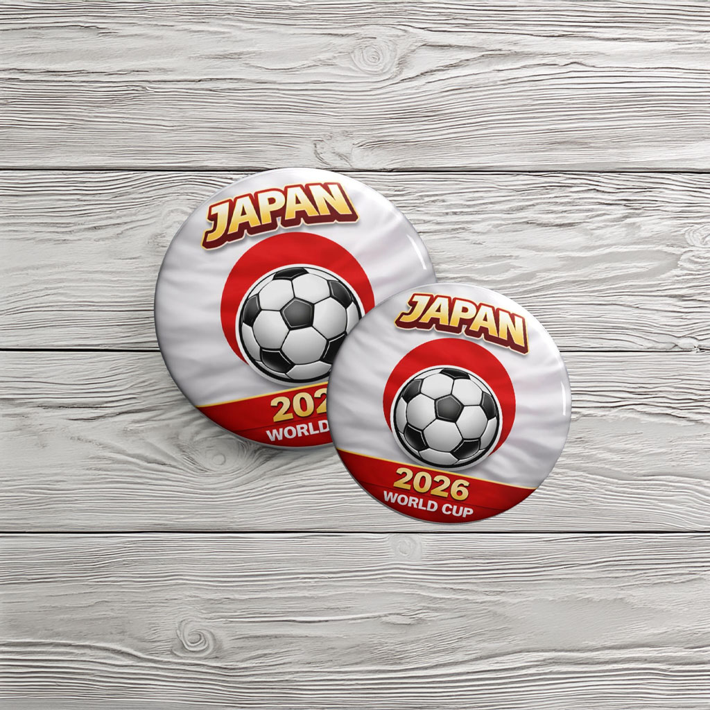 Japan World Cup 2026 Soccer Pin