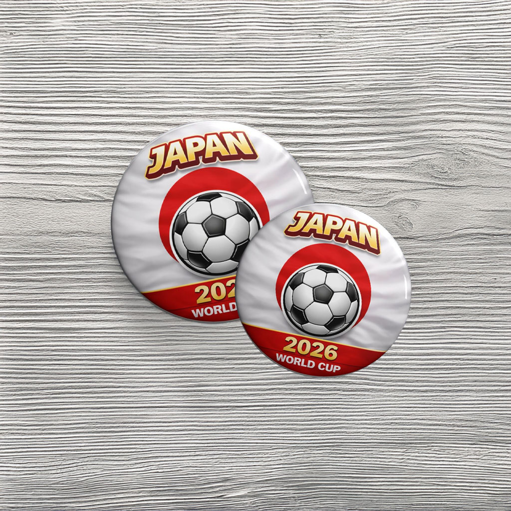 Japan World Cup 2026 Soccer Pin