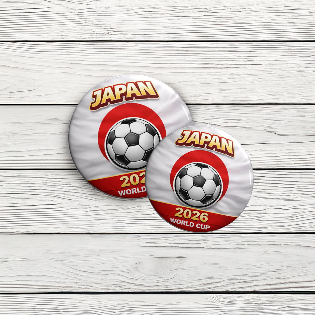 Japan World Cup 2026 Soccer Pin
