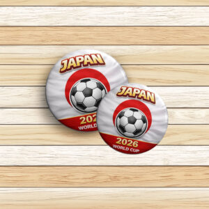 Japan World Cup 2026 Soccer Pin
