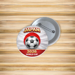 Japan World Cup 2026 Soccer Pin