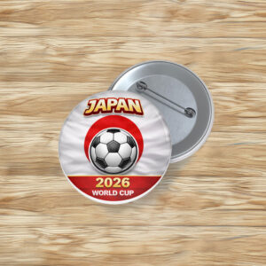 Japan World Cup 2026 Soccer Pin