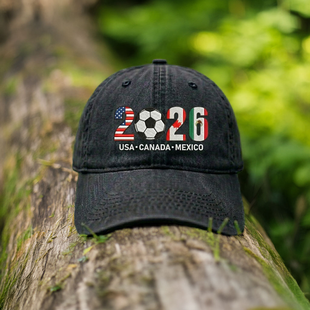 Retro 2026 World Football Hat