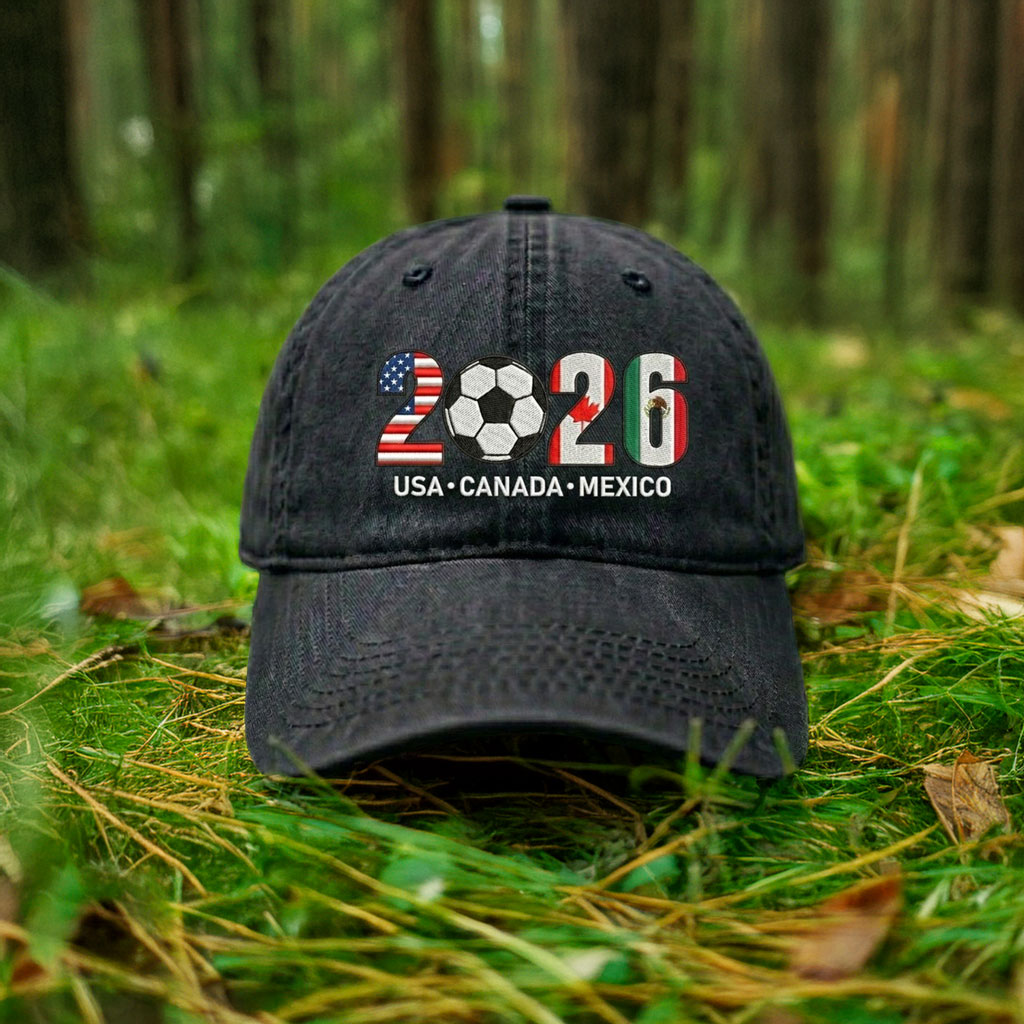 Retro 2026 World Football Hat