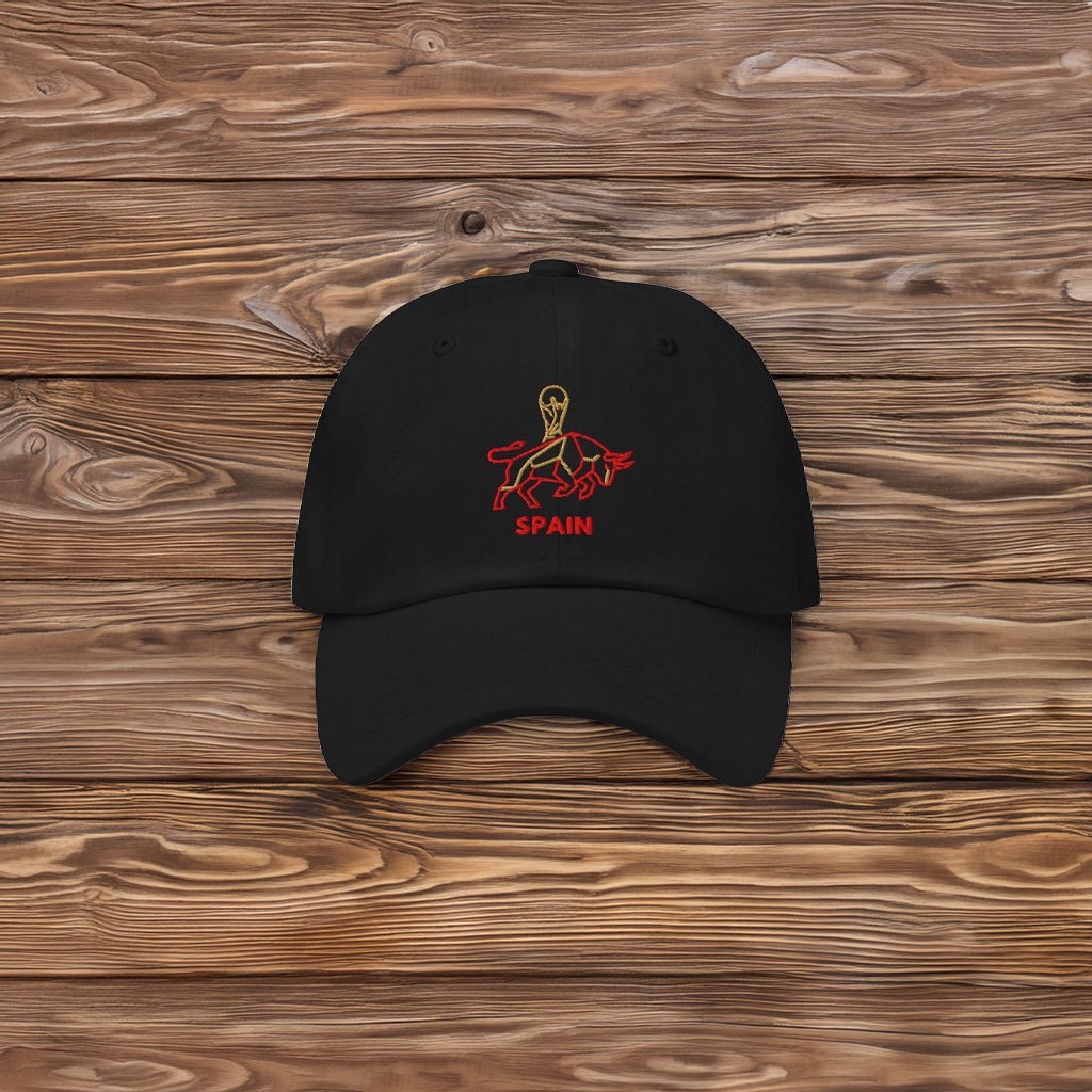 Spain National Team Embroidered Dad Hat