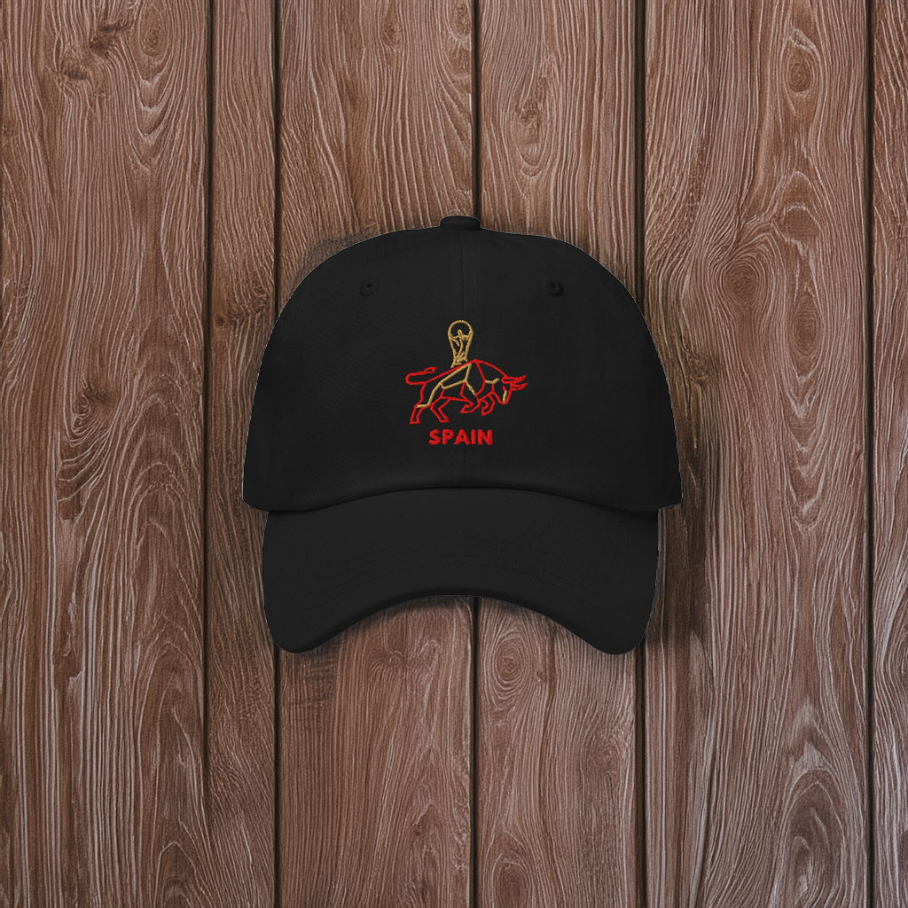 Spain National Team Embroidered Dad Hat