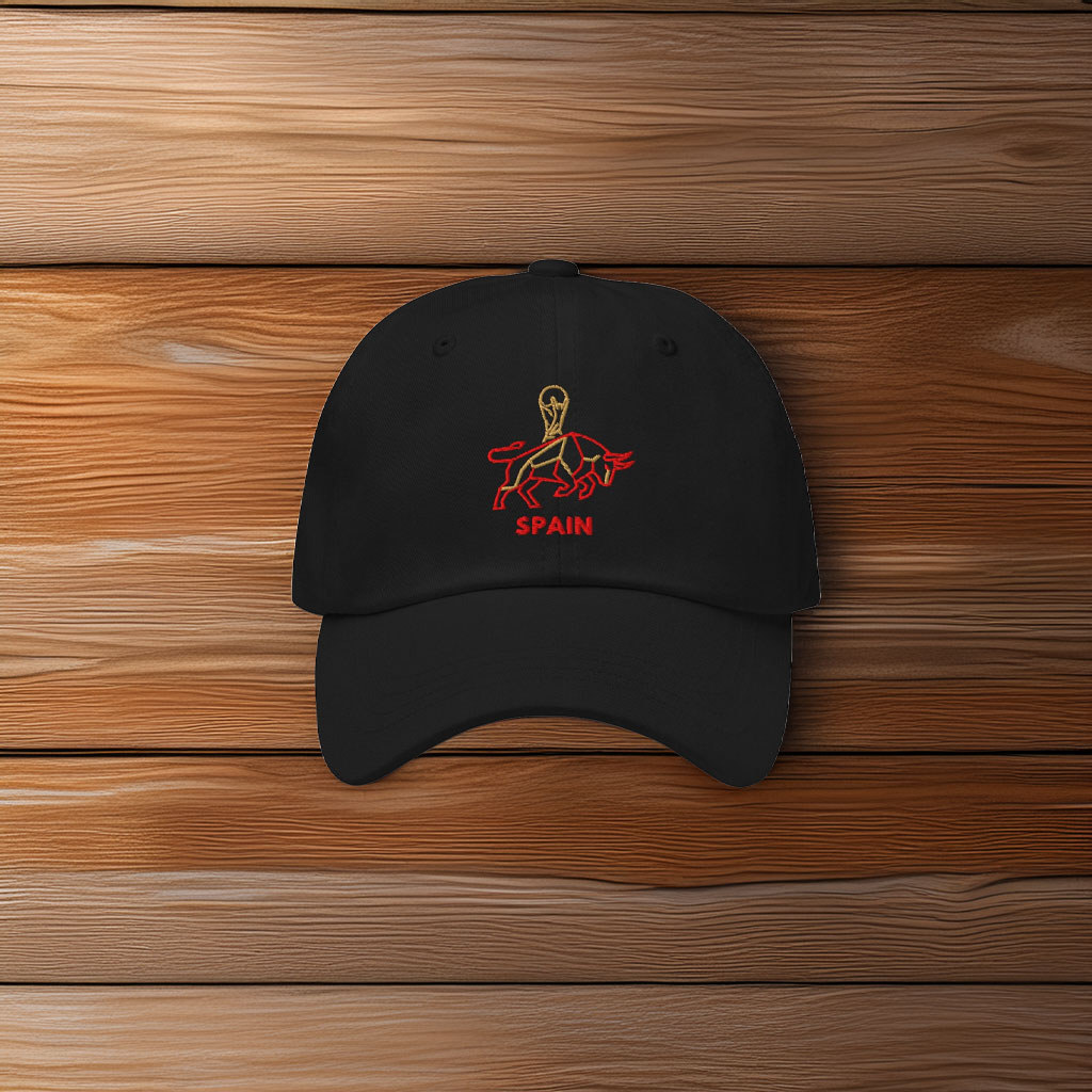 Spain National Team Embroidered Dad Hat