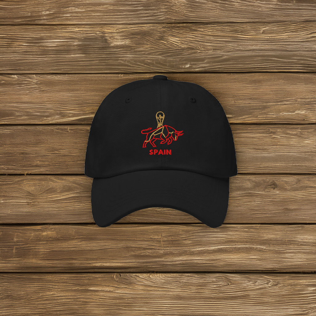 Spain National Team Embroidered Dad Hat