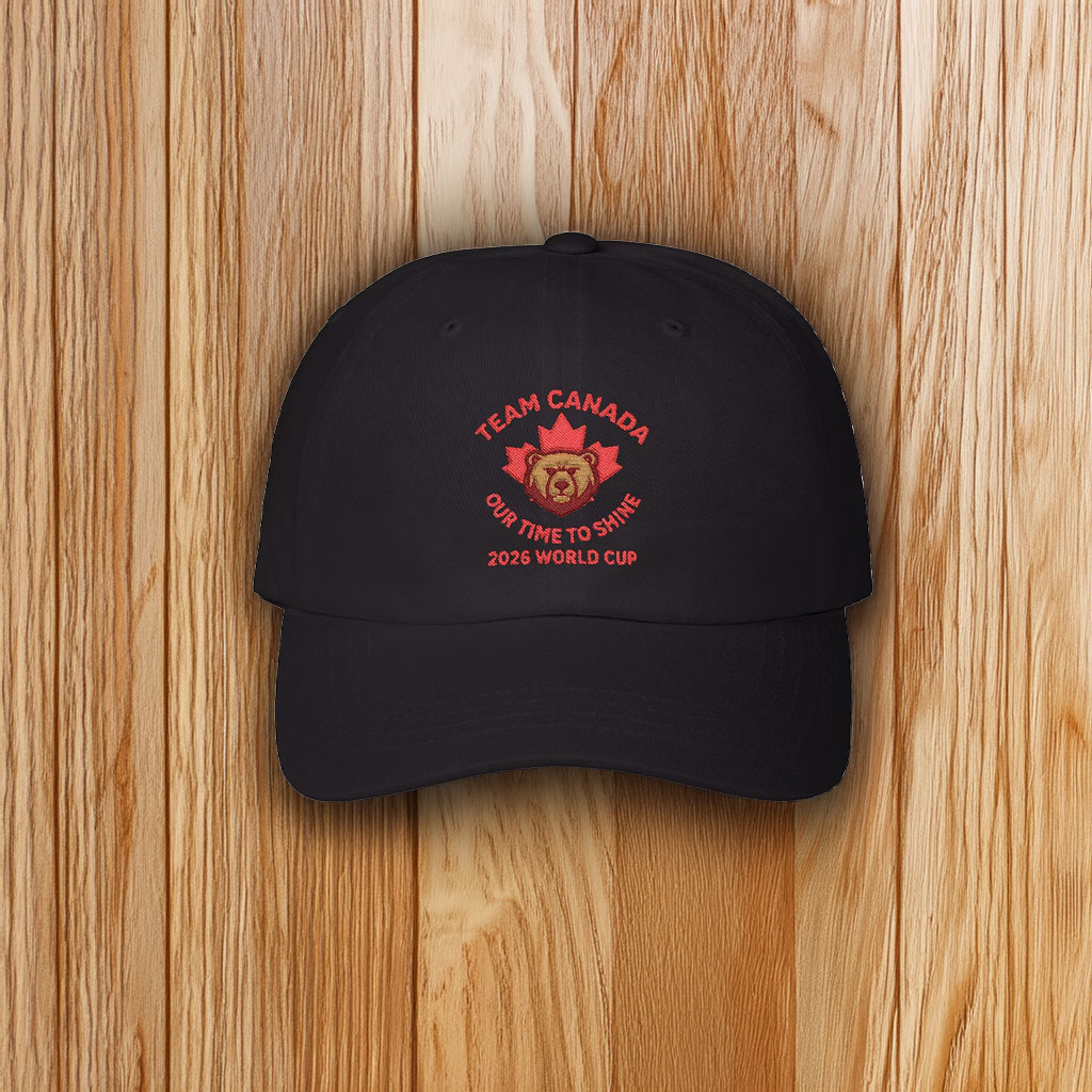 Team Canada 2026 World Cup Dad Cap