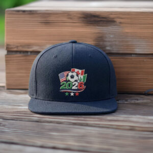 USA Canada Mexico Flag Embroidery Hat