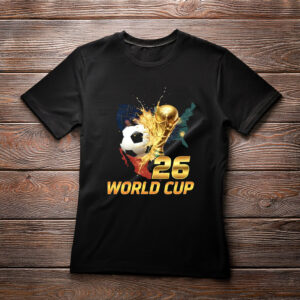 USA Canada Mexico Soccer Fan Tee