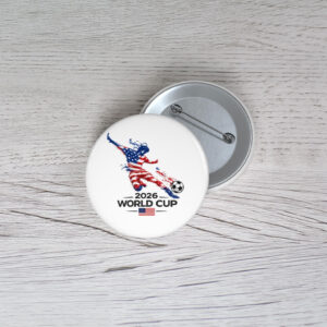 USA Soccer 2026 World Cup Pin Buttons