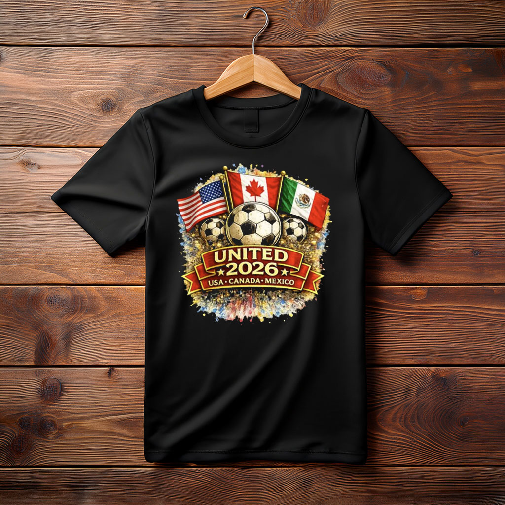 United 2026 World Cup Mexico USA Canada T-Shirt