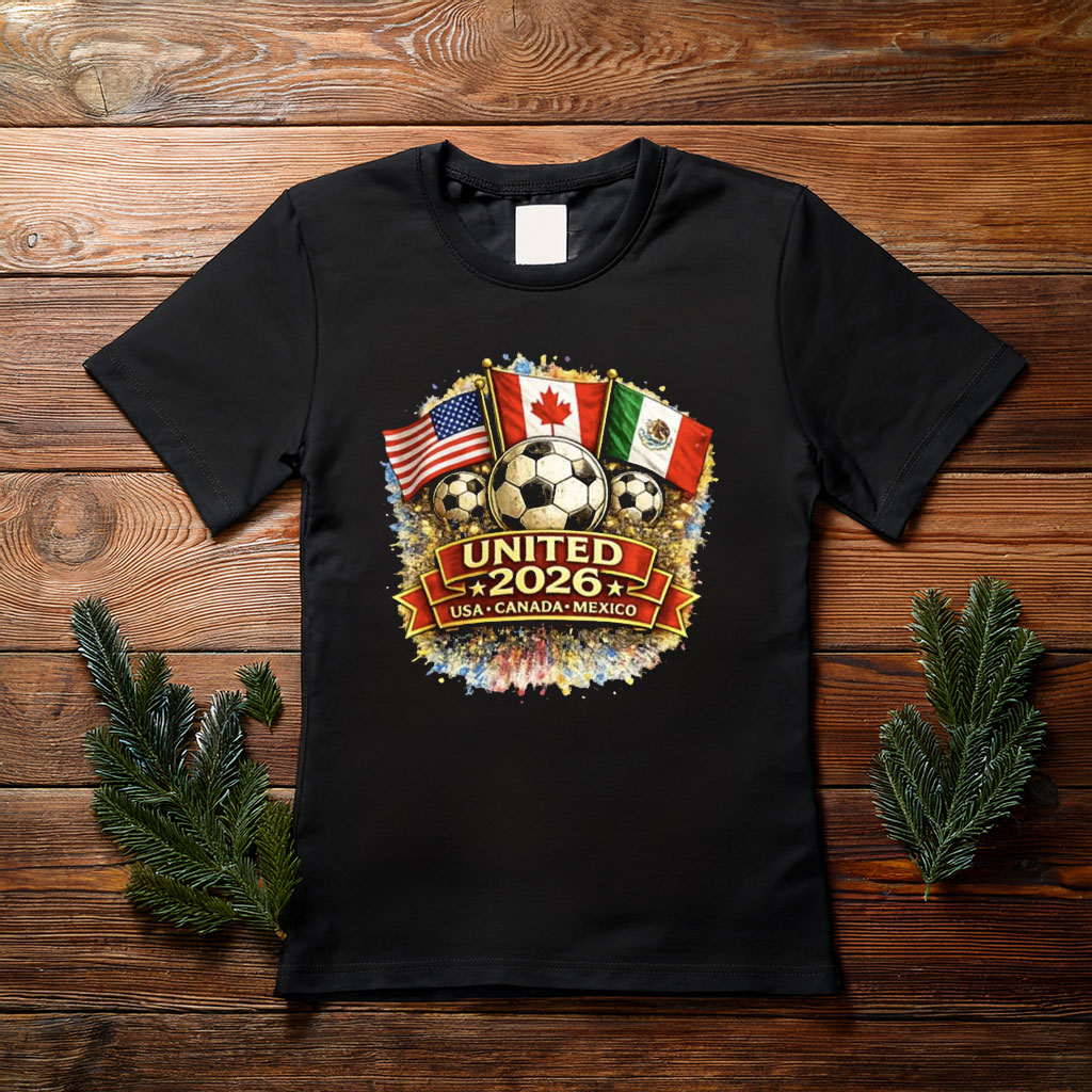 United 2026 World Cup Mexico USA Canada T-Shirt