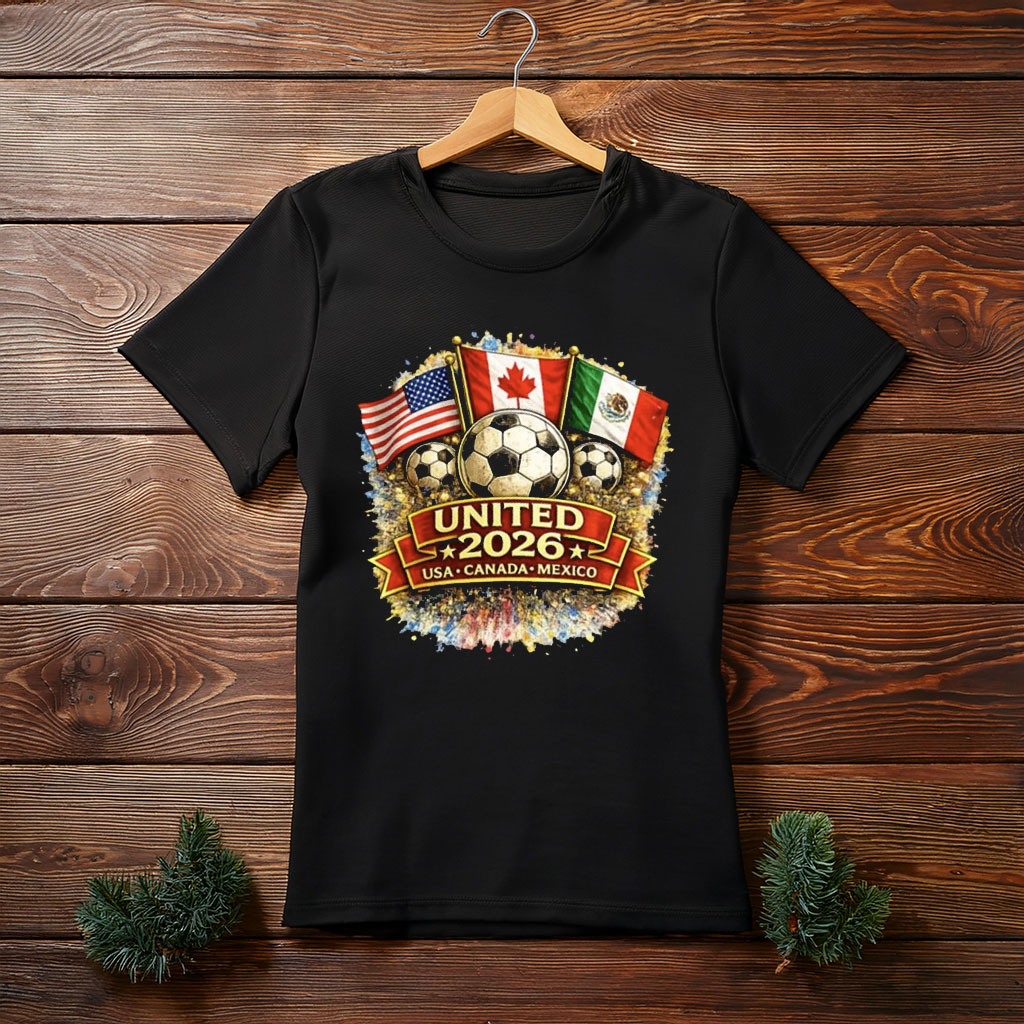United 2026 World Cup Mexico USA Canada T-Shirt